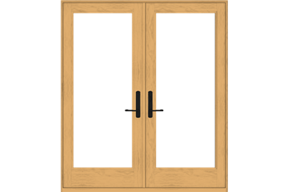 400 Series Frenchwood Hinged Patio Doors
